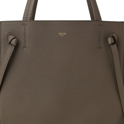 Celine Soft Grained Calfskin Small Belt Cabas Phantom Taupe 8 of 10
