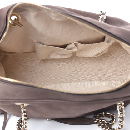 Gucci Vitello Range Medium Soho Bowler Grey Field 5 of 12