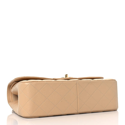 Chanel Caviar Quilted Jumbo Double Flap Beige Clair 4 of 10