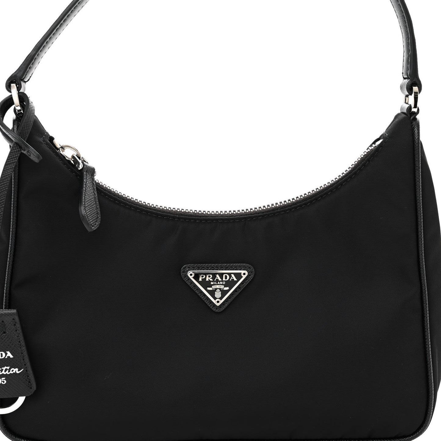 Tessuto Nylon Mini Re-Edition 2000 Bag Black
