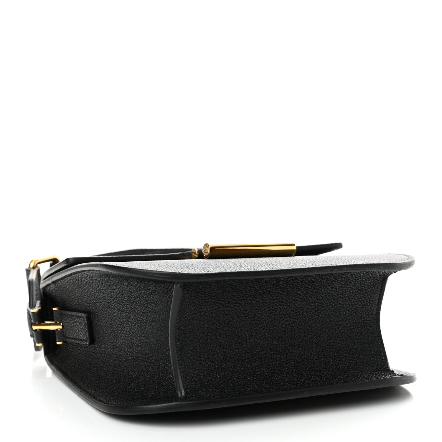 Tom Ford Grained Calfskin Mini T Clasp Tara Crossbody Bag Black 4 of 12
