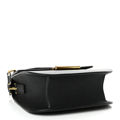 Tom Ford Grained Calfskin Mini T Clasp Tara Crossbody Bag Black 4 of 12