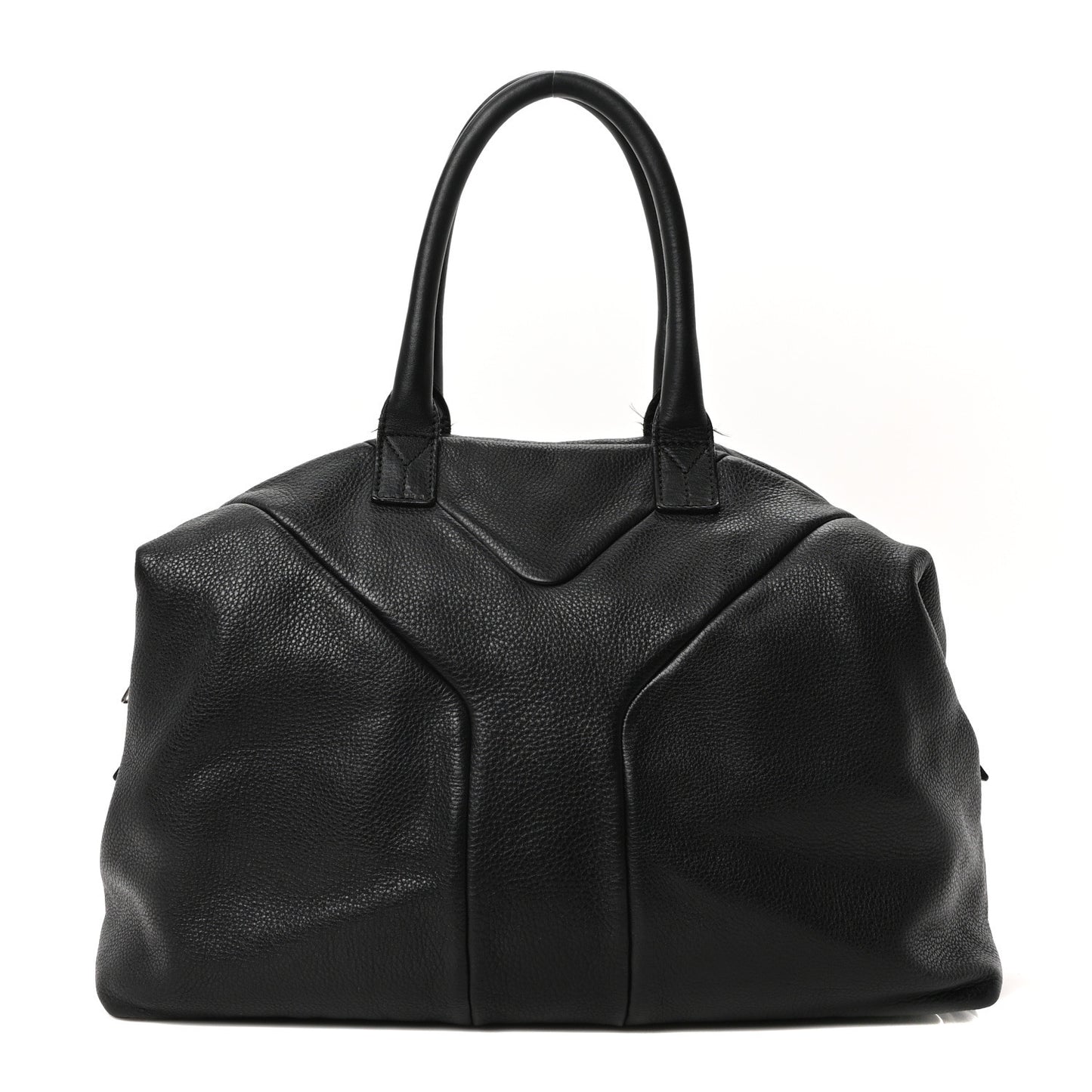 Pebbled Lambskin Medium Easy Sac Black