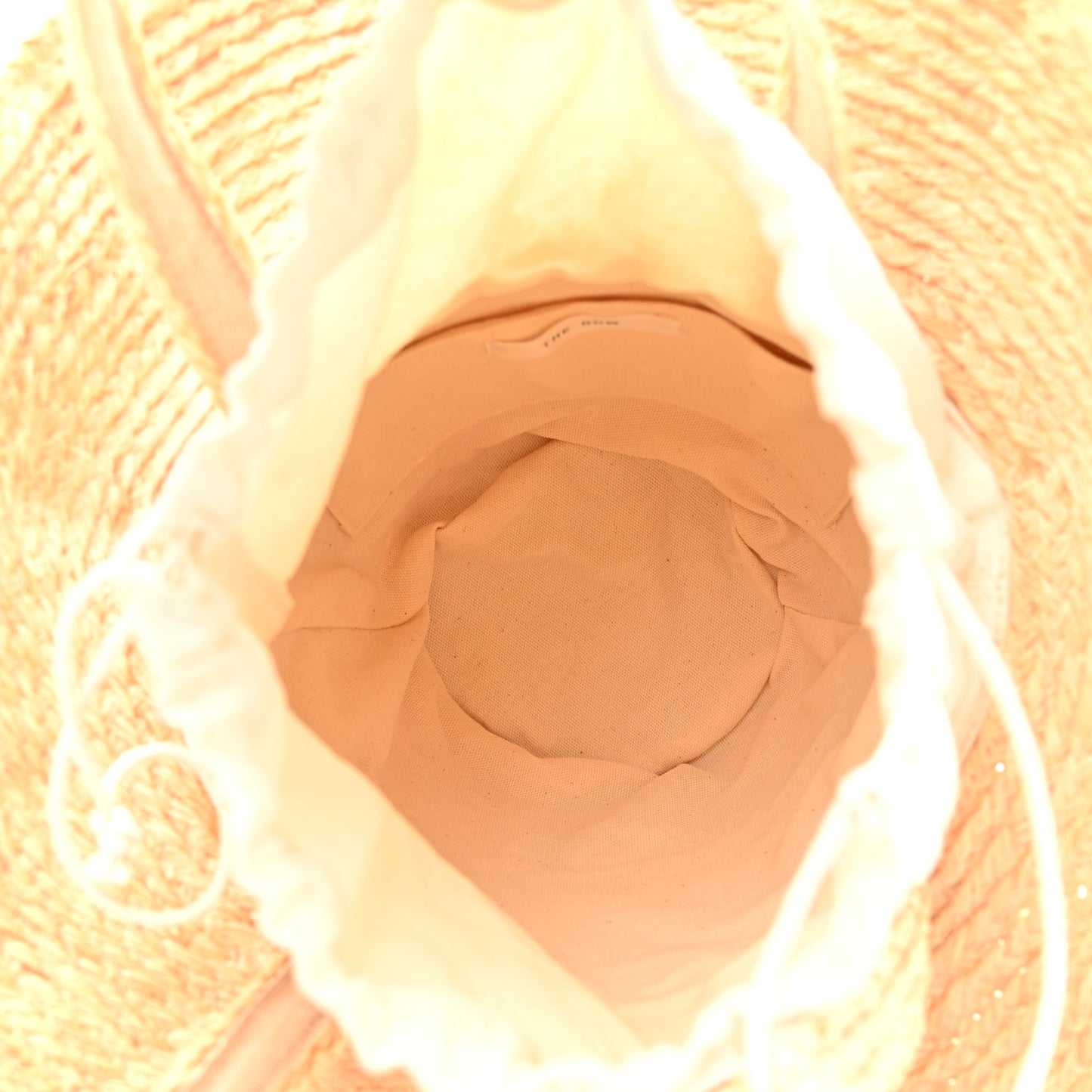 Raffia Sol Bucket Bag Natural