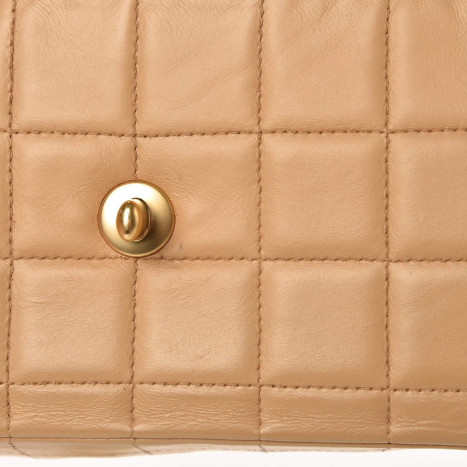 Chanel Lambskin East West Chocolate Bar Flap Beige 8 of 8