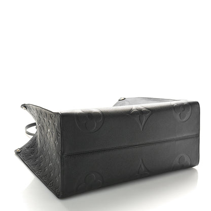 Louis Vuitton Empreinte Monogram Giant Onthego GM Black 4 of 9