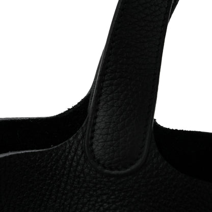 Hermes Taurillon Clemence Picotin Lock 22 MM Black 11 of 11