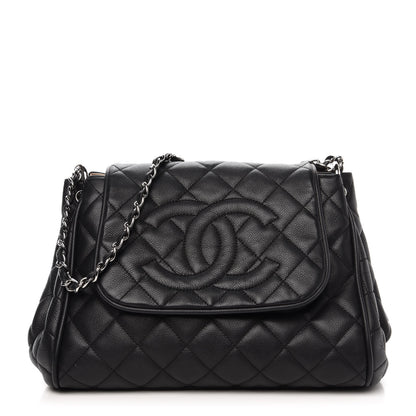 Chanel Caviar Quilted Timeless Accordion Flap Black 1 of 12