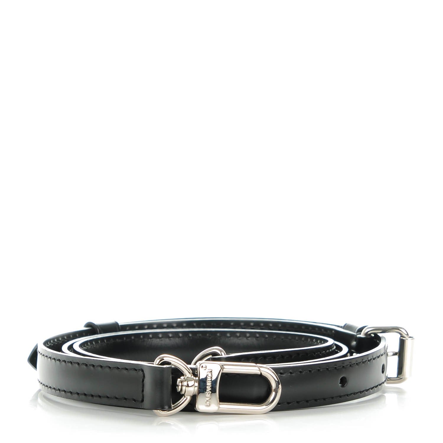 Louis Vuitton Epi Adjustable Shoulder Strap 16MM Black 1 of 5
