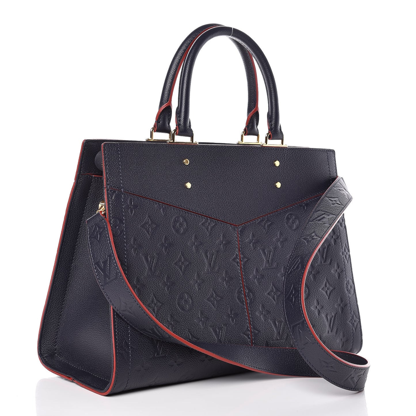 Empreinte Sully MM Marine Rouge