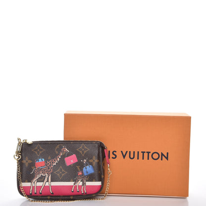 Louis Vuitton Monogram 2017 Christmas Animation Mini Pochette Accessories 8 of 8