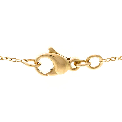 Tiffany 18K Yellow Gold Metro Cross Pendant Necklace 4 of 5