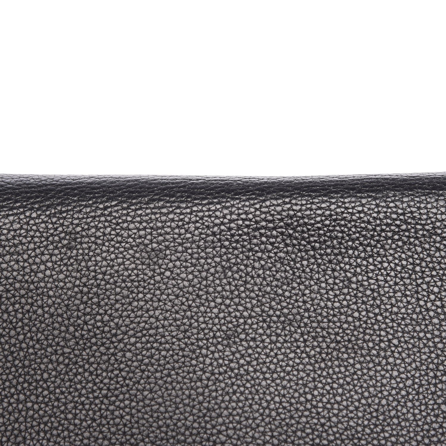 Celine Drummed Calfskin Suede Large Trapeze Black 9 of 14