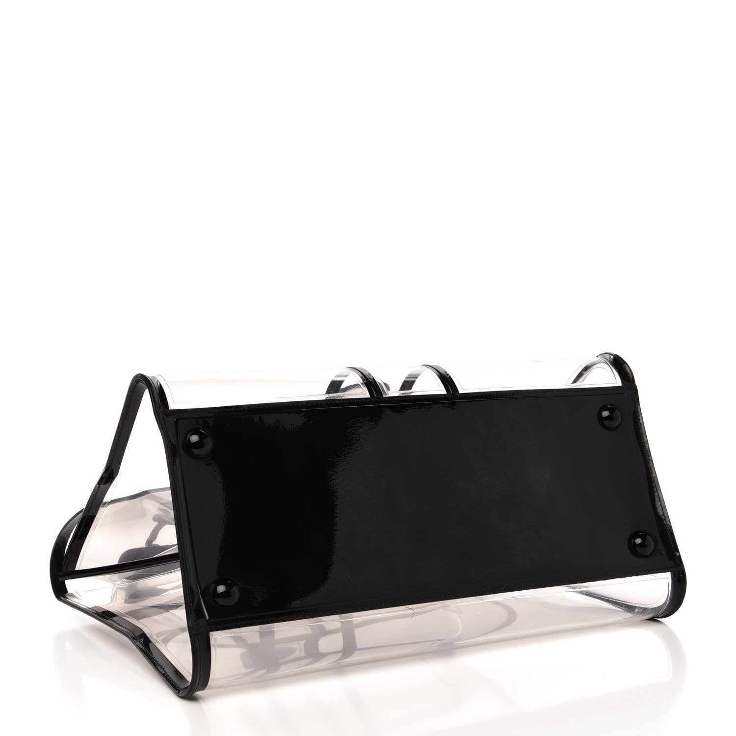 Delvaux PVC X Ray Brillant Satchel Black 5 of 14
