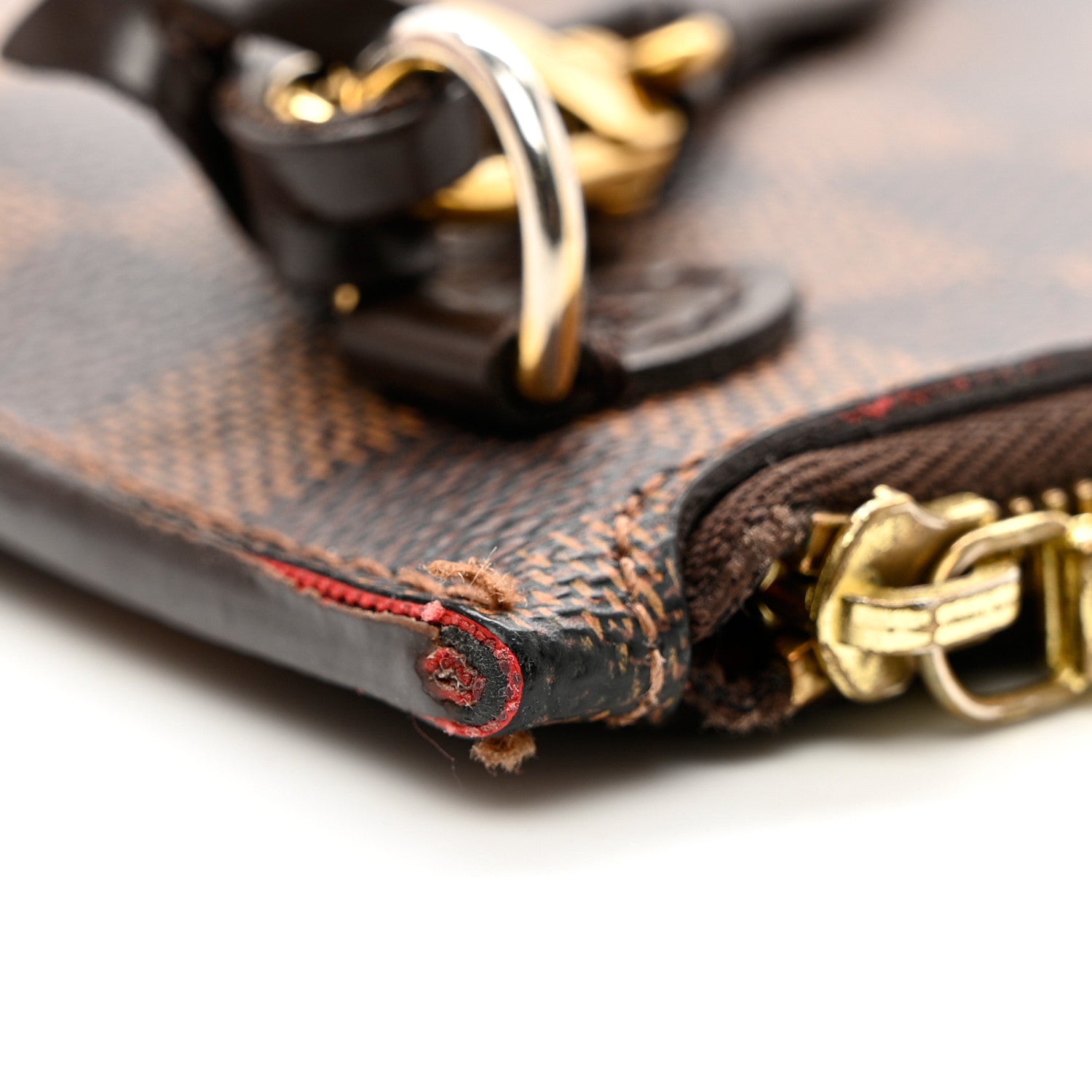 Louis Vuitton Damier Ebene Neverfull MM GM Pochette 9 of 10