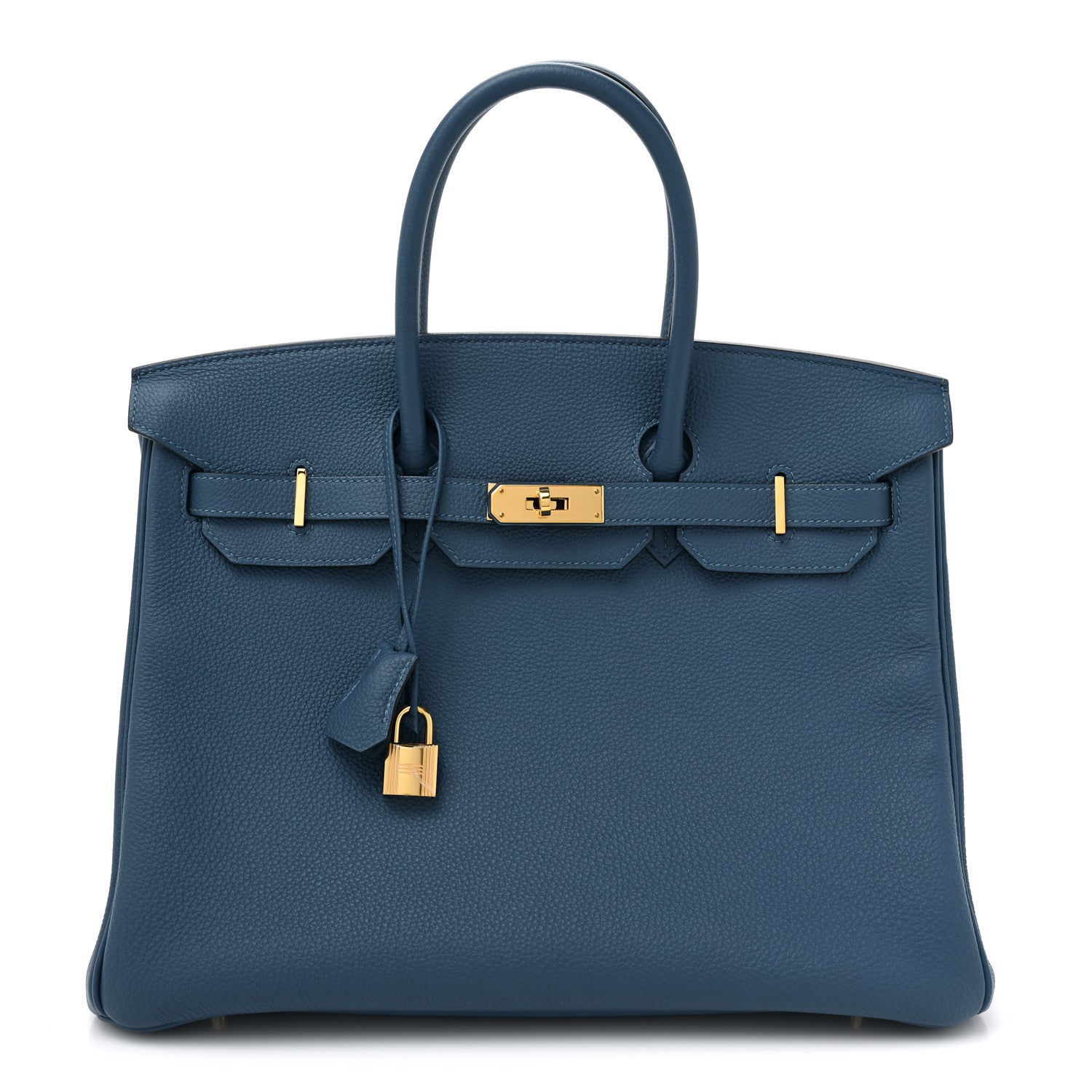 Hermes Togo Birkin 35 Bleu de Galice 1 of 11