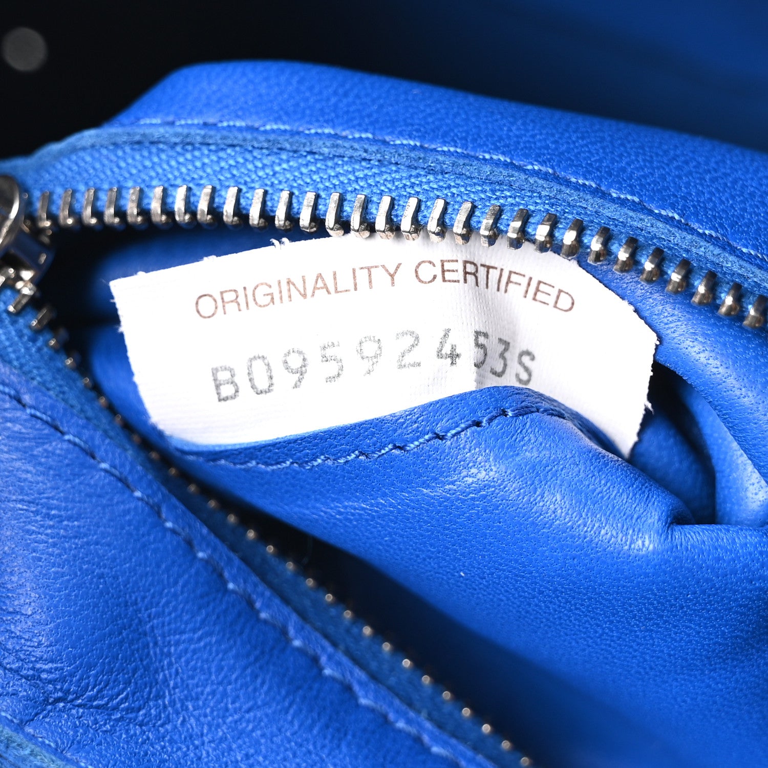 Bottega Veneta Lambskin Maxi Intrecciato Cassette Crossbody Bag Cobalt 7 of 10
