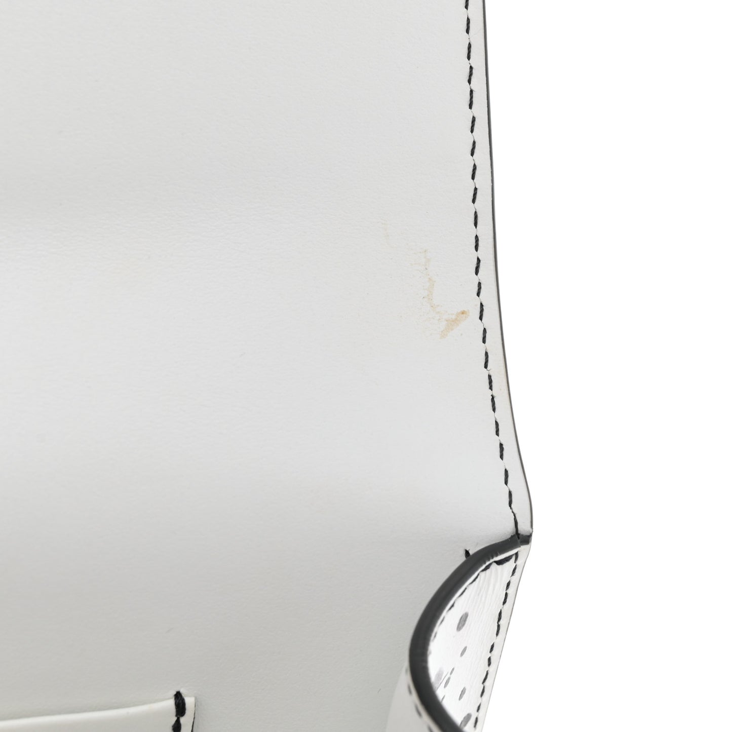 Calfskin DG Graffiti Print 3.5 Crossbody White