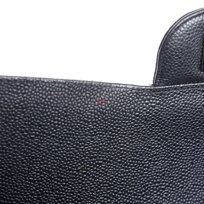 Chanel Caviar Quilted Jumbo Double Flap Black 10 of 14