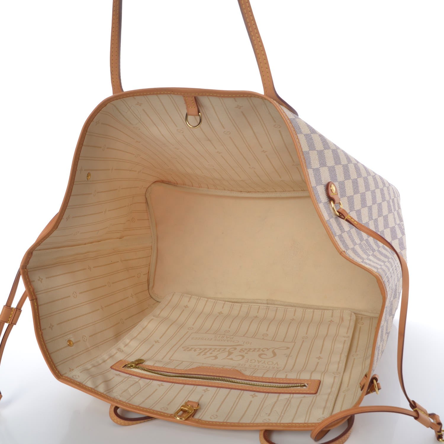 Louis Vuitton Damier Azur Neverfull GM 5 of 9