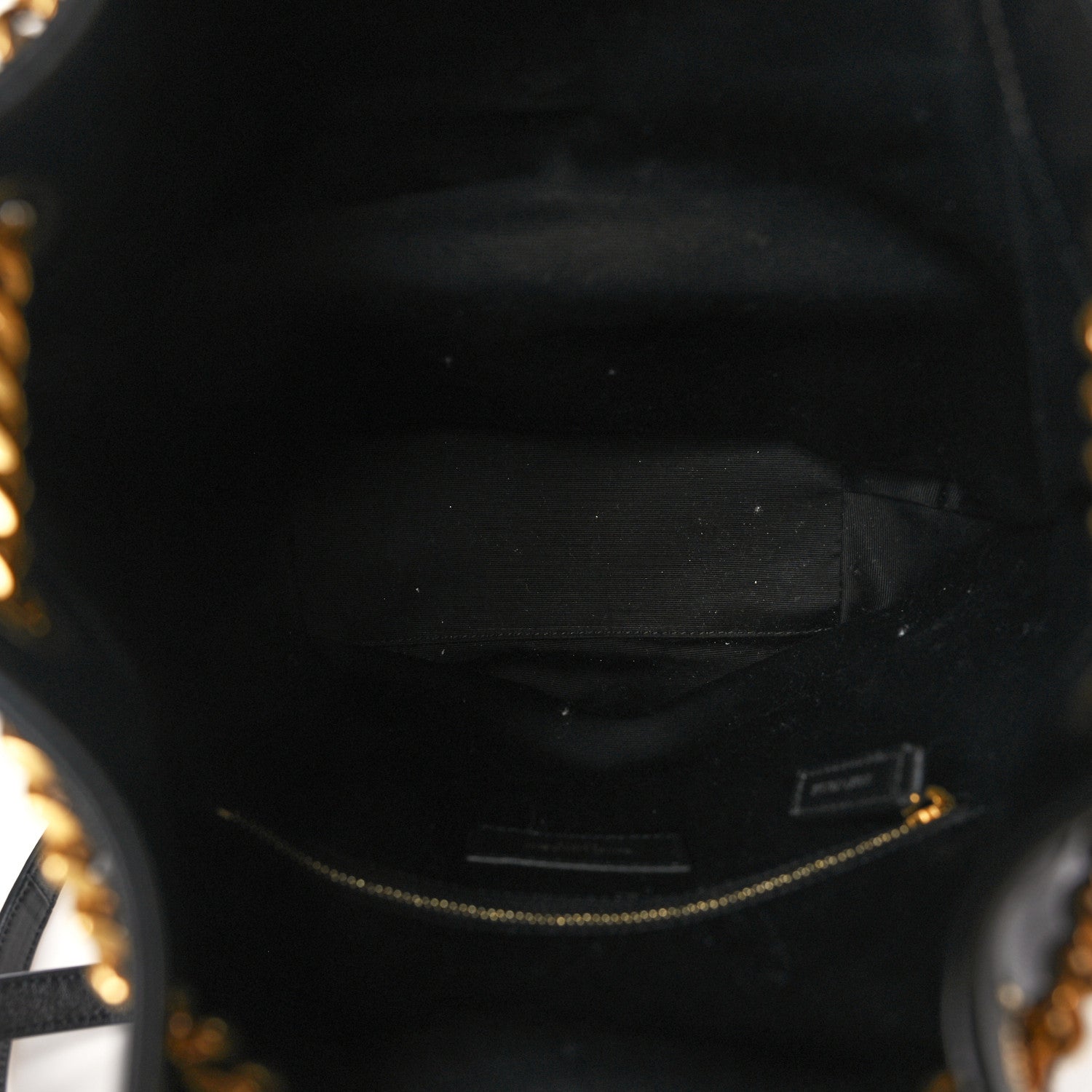 Saint Laurent Lambskin Matelasse Monogram Joe Backpack Black 4 of 8