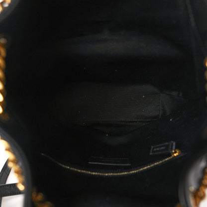 Saint Laurent Lambskin Matelasse Monogram Joe Backpack Black 4 of 8