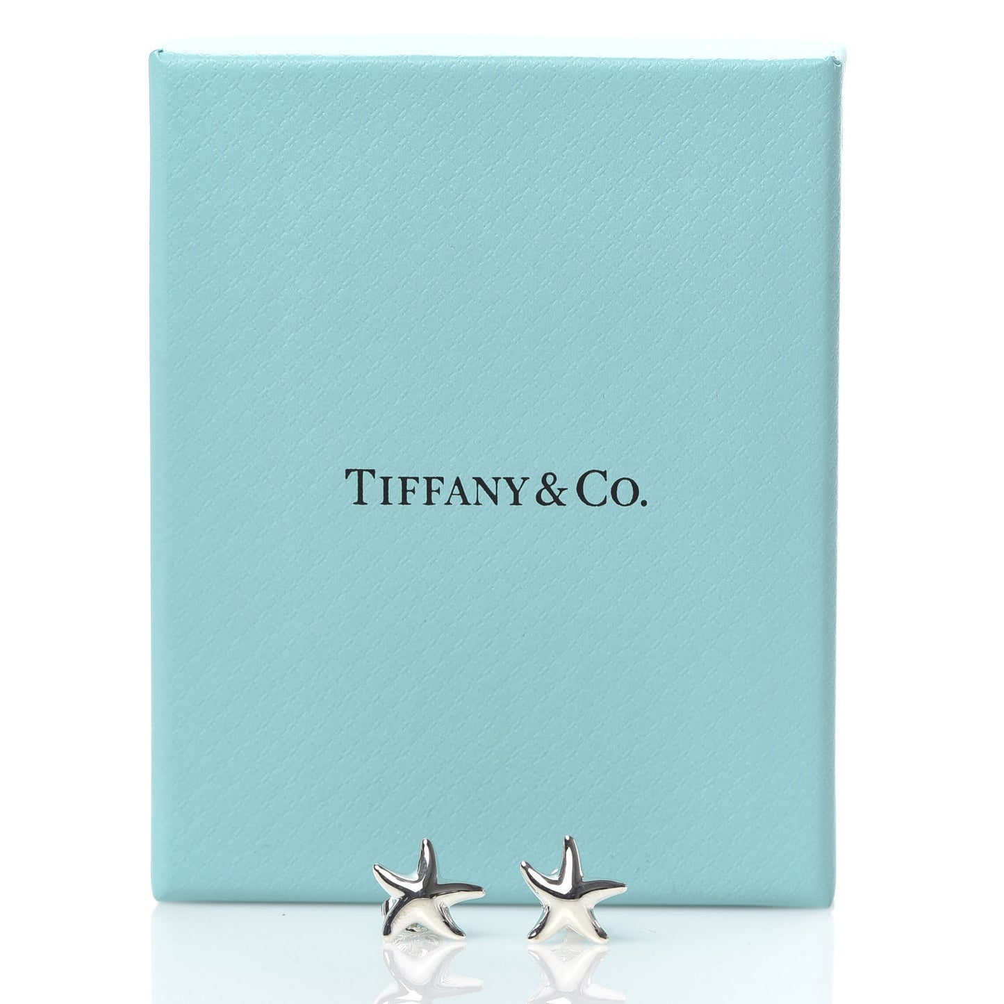 Sterling Silver 12mm Elsa Peretti Starfish Earrings