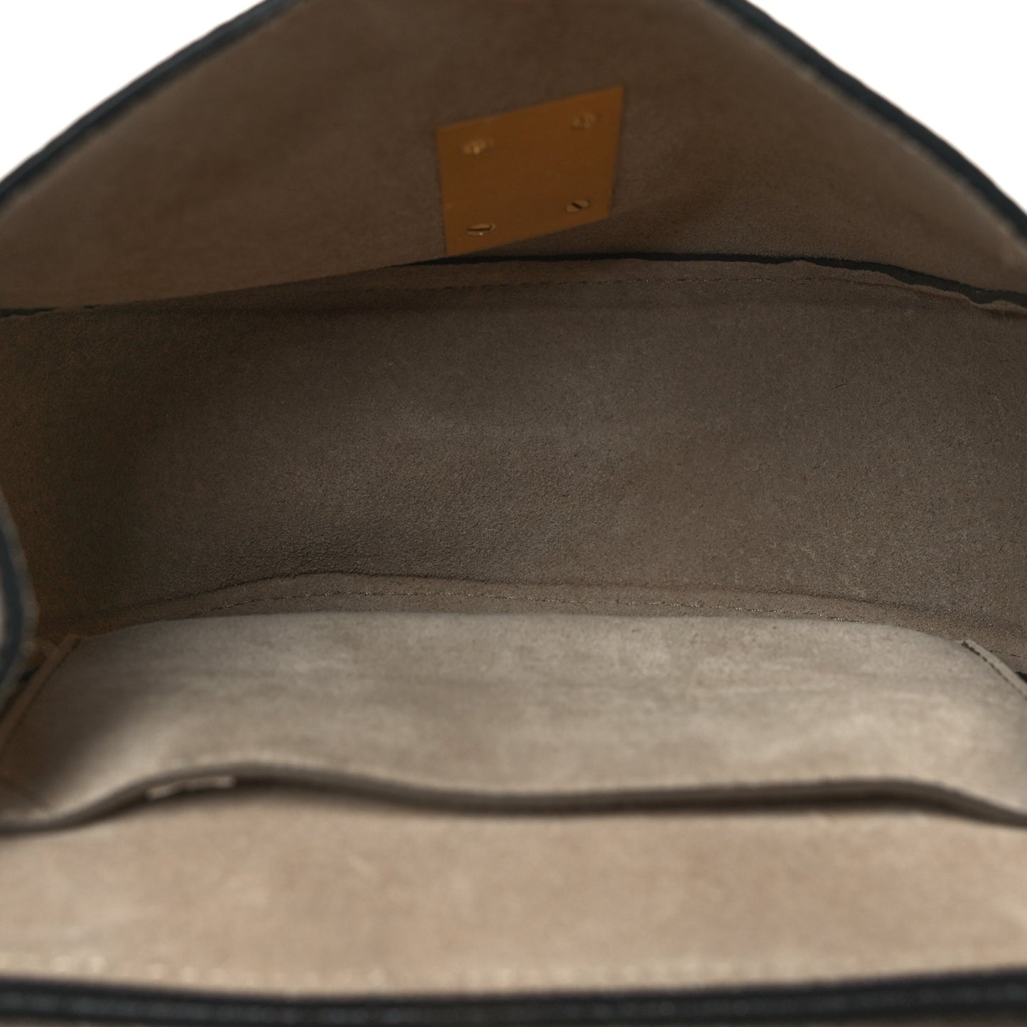 Grained Lambskin Mini Drew Shoulder Bag Motty Grey