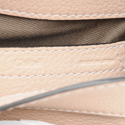 Chloe Calfskin Mini Marcie Round Crossbody Bag Blush Nude 6 of 7
