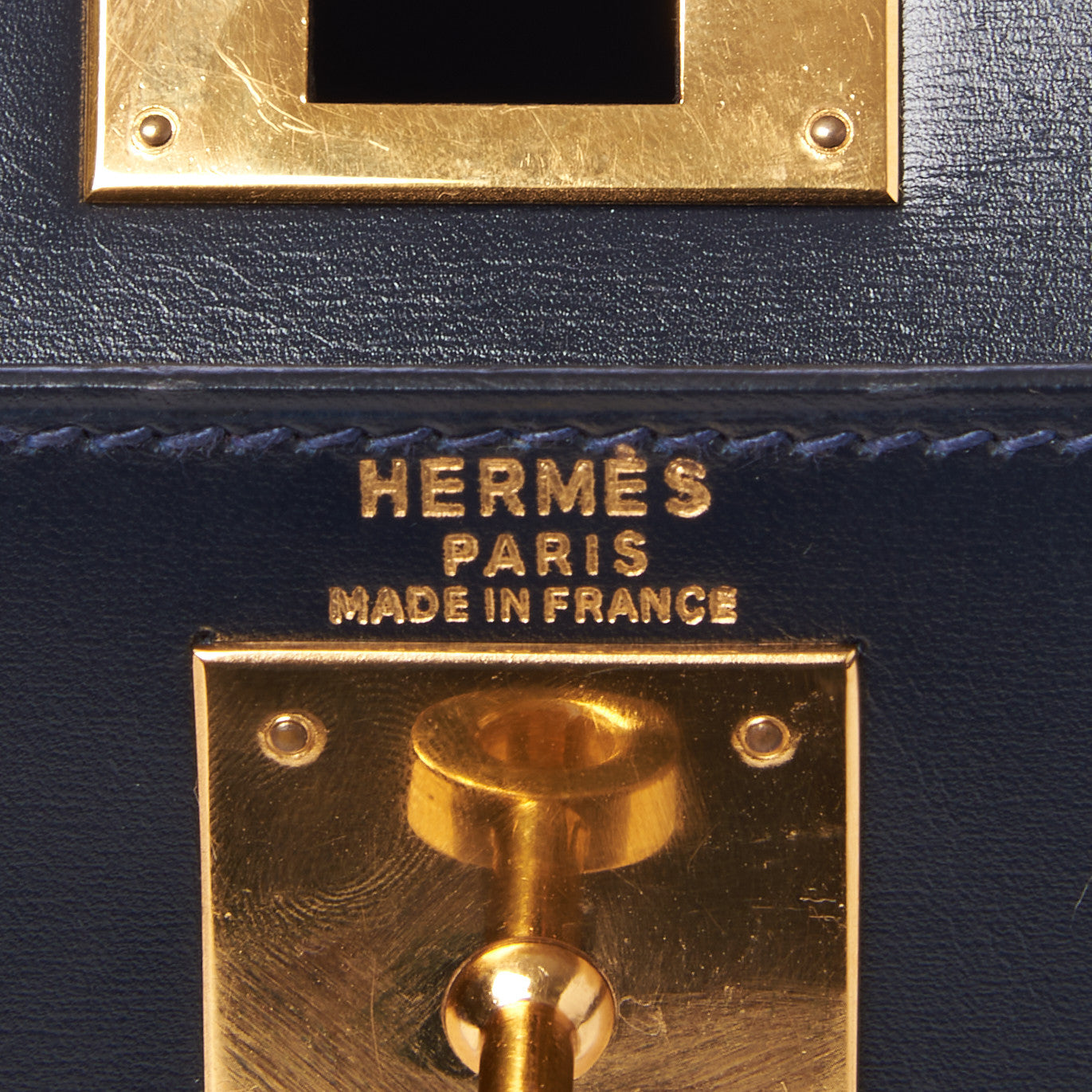 Hermes Box Kelly Sellier 28 Indigo 18 of 34
