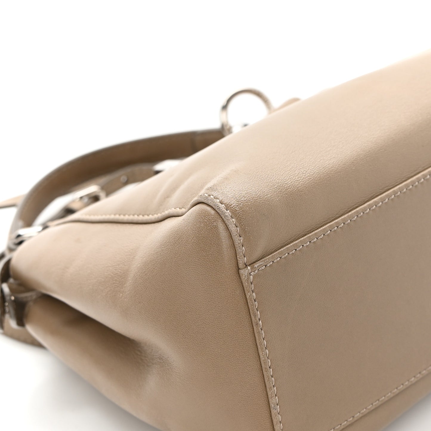 Nappa Mini Peekaboo Iconic Satchel Tortora