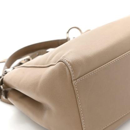 Fendi Nappa Mini Peekaboo Iconic Satchel Tortora 10 of 20