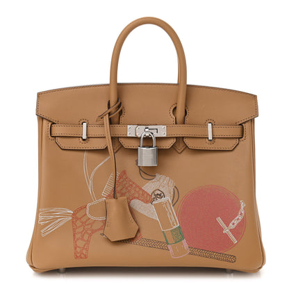 Hermes Swift In & Out Birkin 25 Biscuit 1 of 12