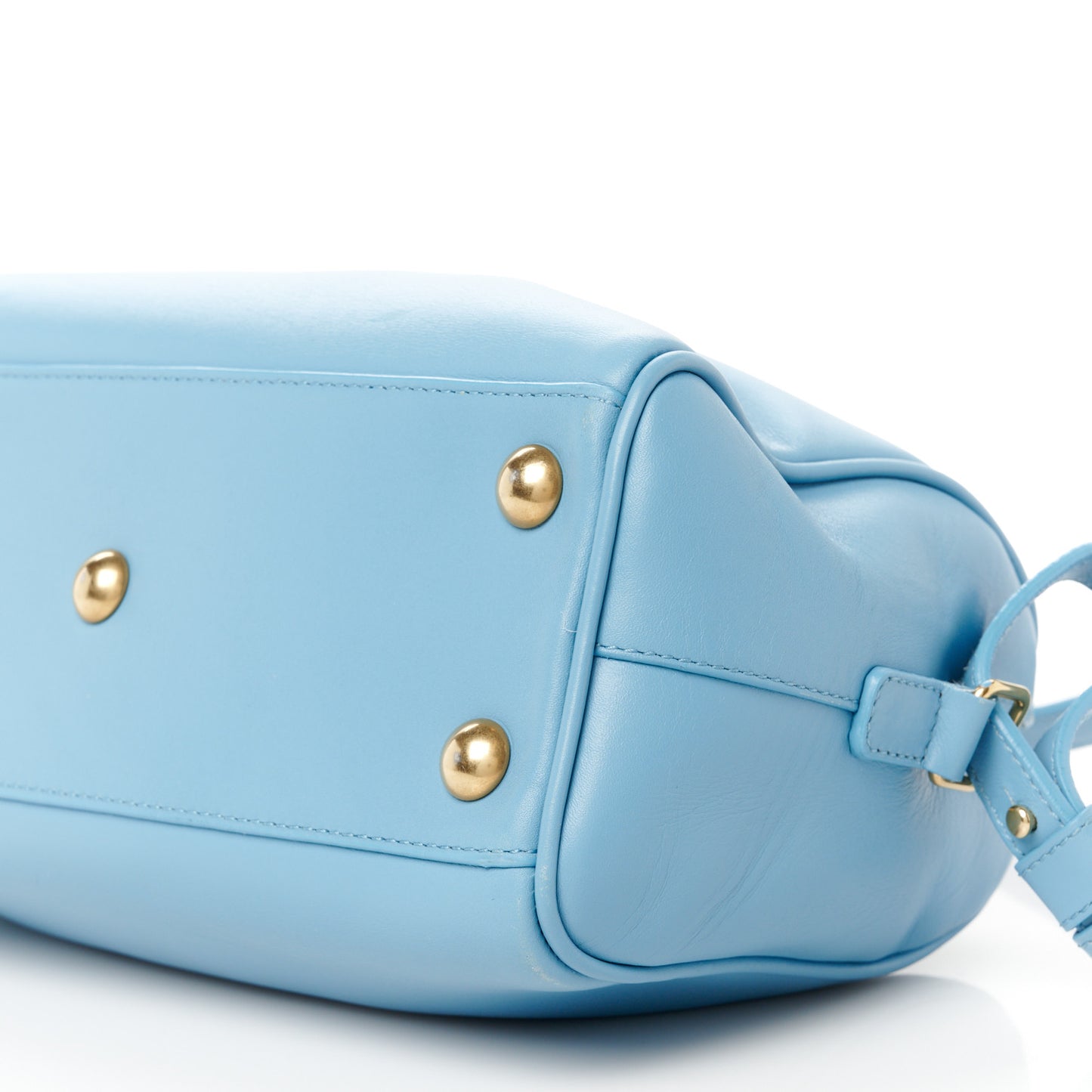 Calfskin Classic Baby Duffle Light Blue