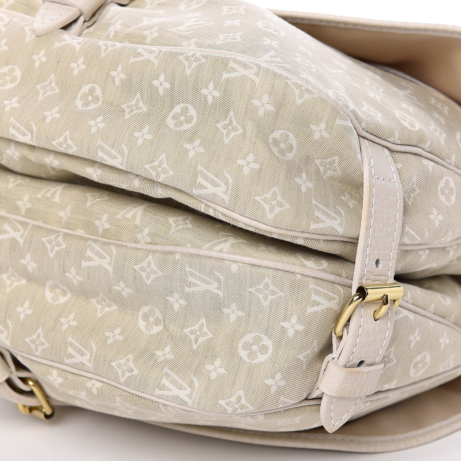 Louis Vuitton Monogram Mini Lin Saumur Dune 10 of 10