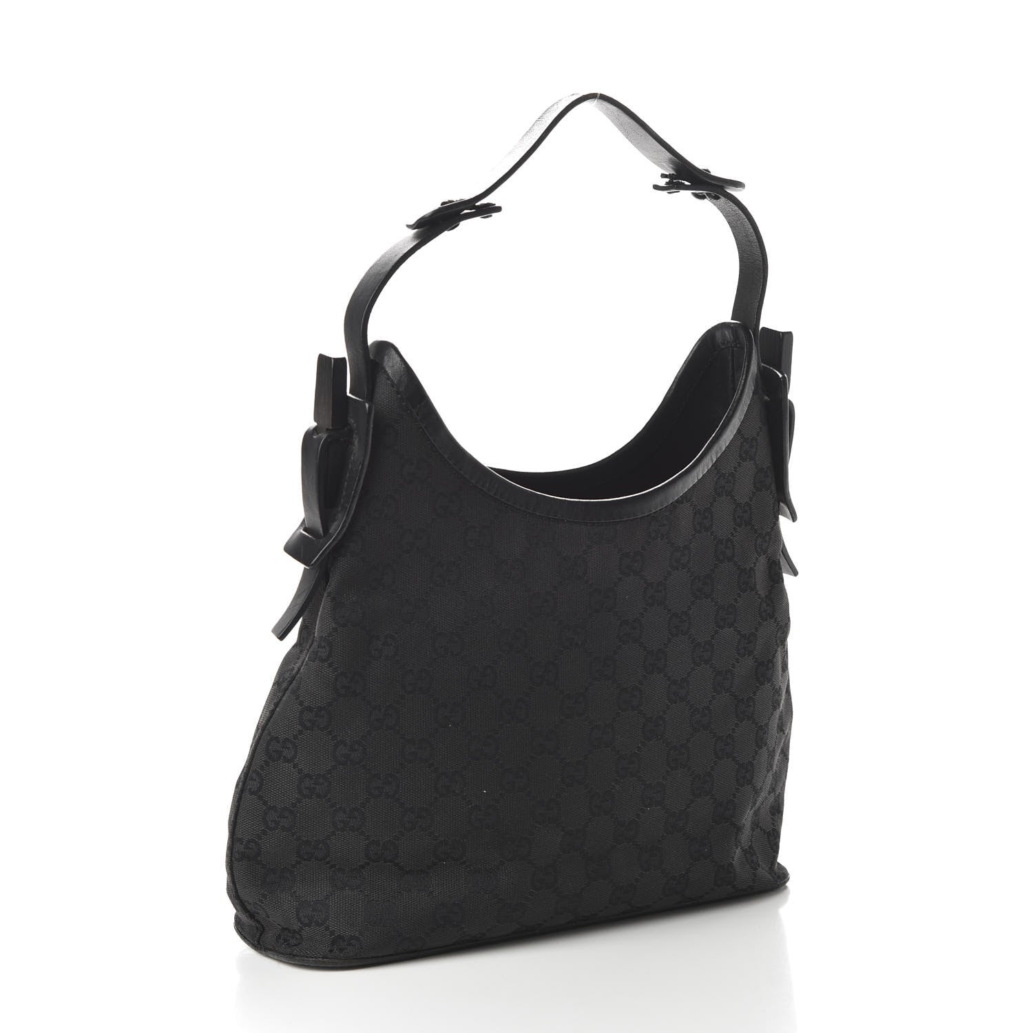 Gucci Monogram Small Hobo Black 3 of 11