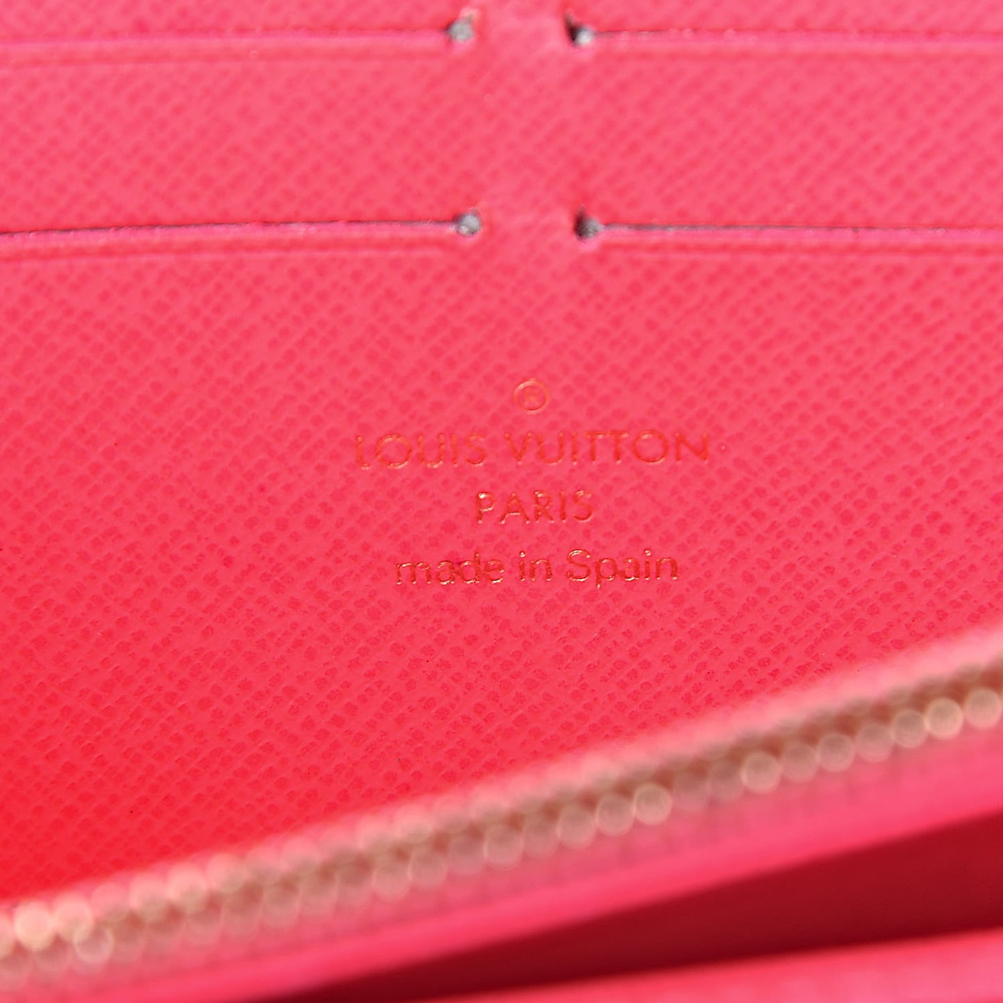 Monogram Graffiti Zippy Wallet Fuchsia
