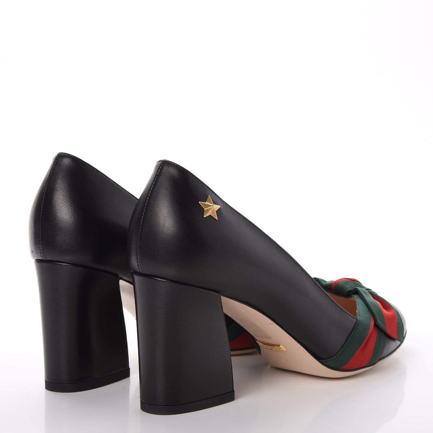 Malaga Kid Web Bow Pumps 37 Black