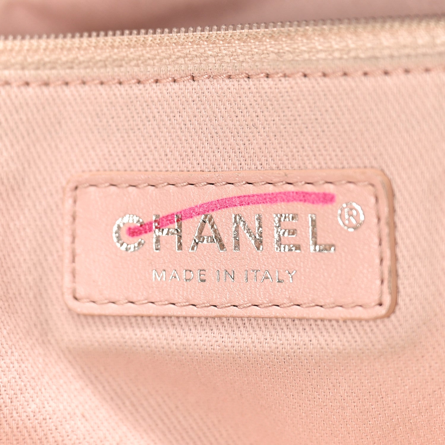 Chanel Canvas Sequins Cubano Trip Hobo Khaki 6 of 10