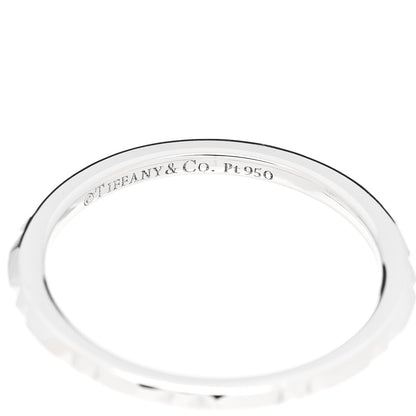 Tiffany Platinum 1.5mm True Band Ring 51 5.75 4 of 5