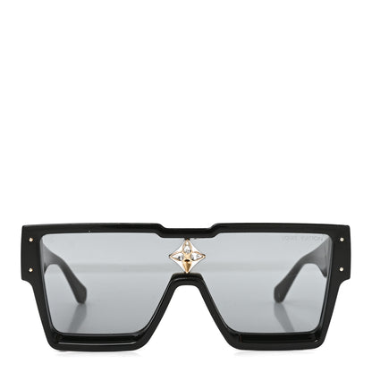 Louis Vuitton Acetate Swarovski Crystal Cyclone Sunglasses Z1578E Black 2 of 6