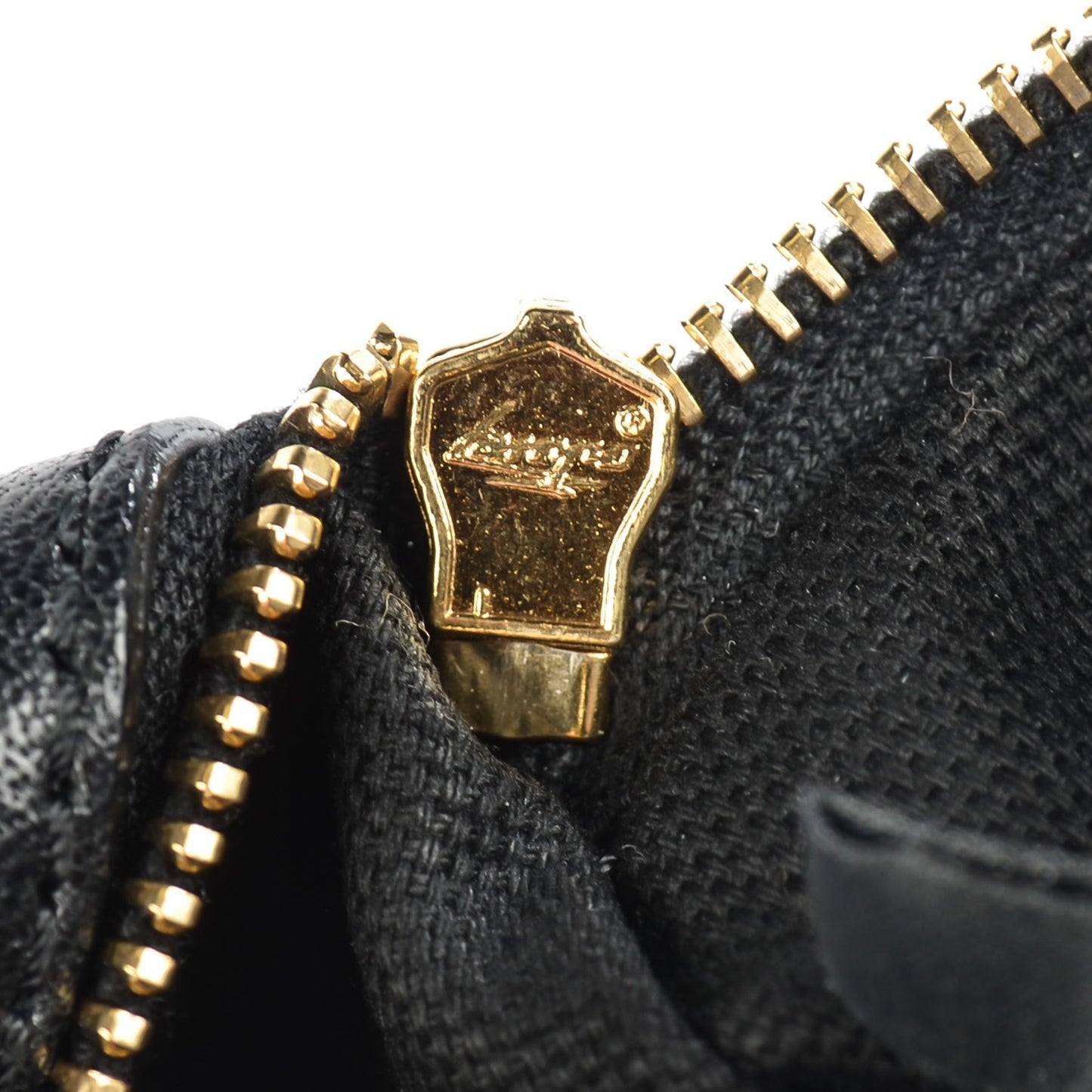 Lambskin Quilted Mini Manhattan Colorblock Stam Black Concrete