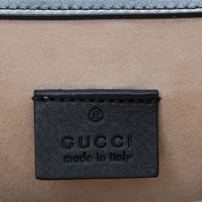 Gucci GG Supreme Monogram Python Medium Dionysus Shoulder Bag Green 9 of 13