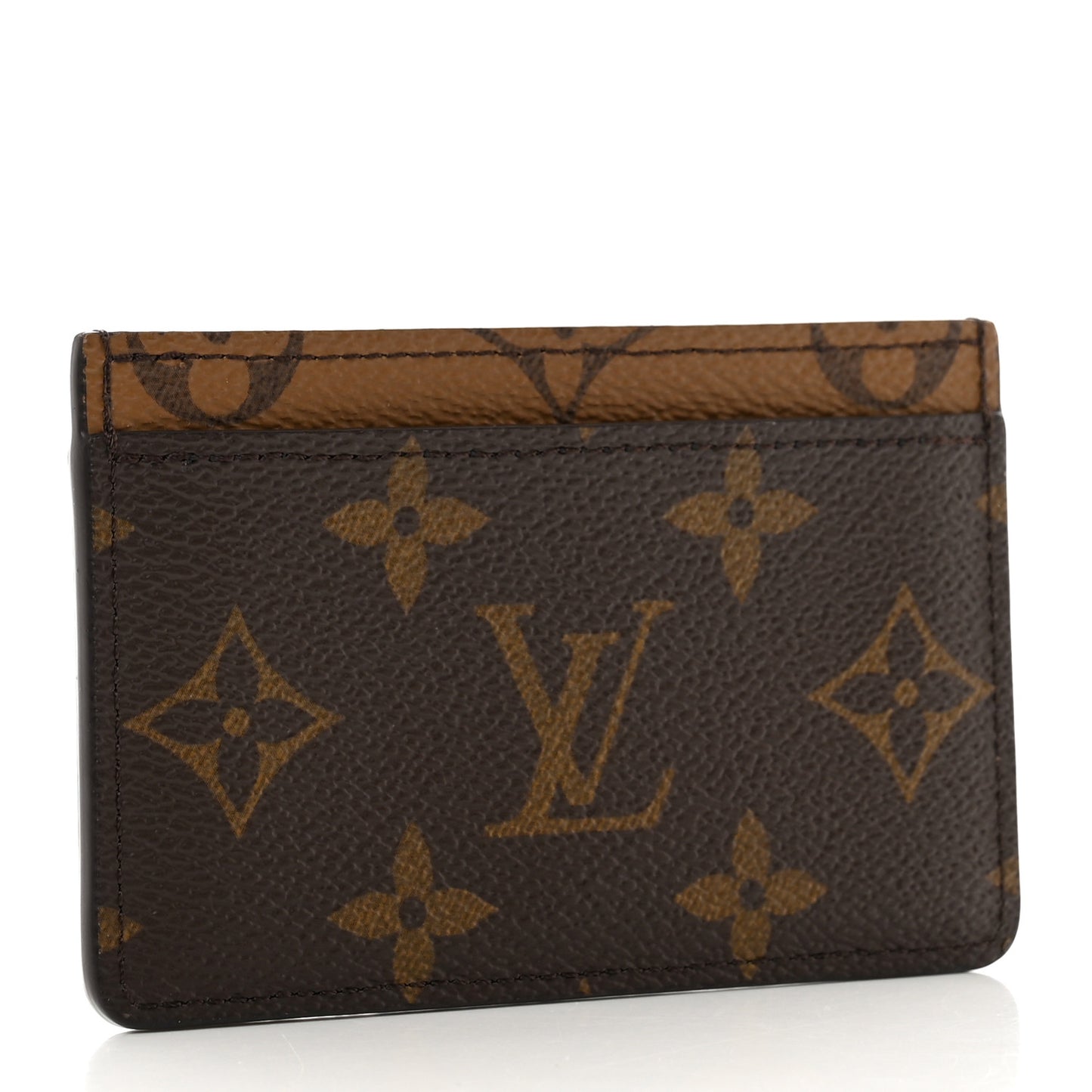 Reverse Monogram Card Holder