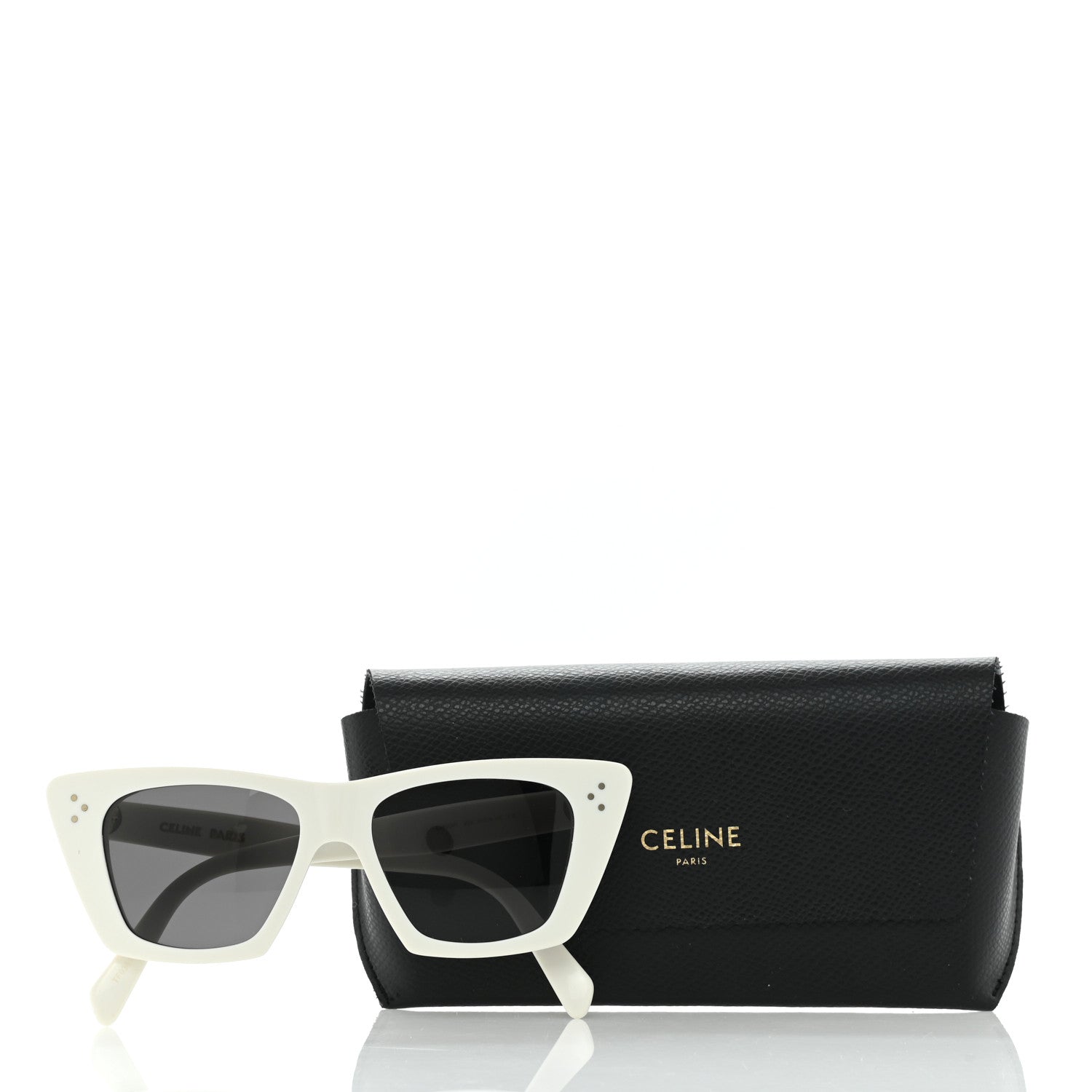 Celine Acetate Cat Eye Sunglasses CL40187I White 9 of 9