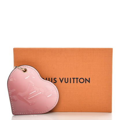 Louis Vuitton Vernis Degrade Heart Bag Charm Pink 4 of 4