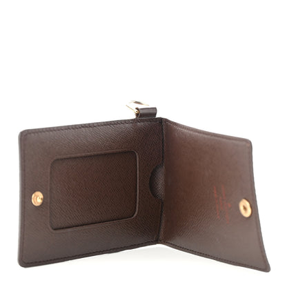 Louis Vuitton Damier Ebene Porte Carte ID Bandouliere 5 of 8