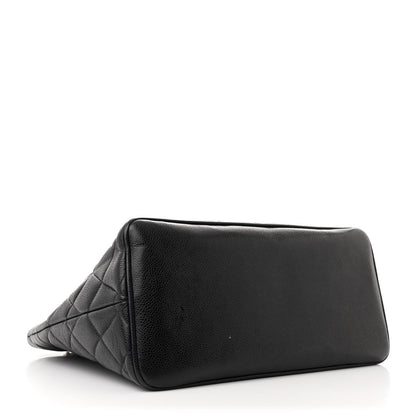 Chanel Caviar Quilted Medallion Tote Black 4 of 11