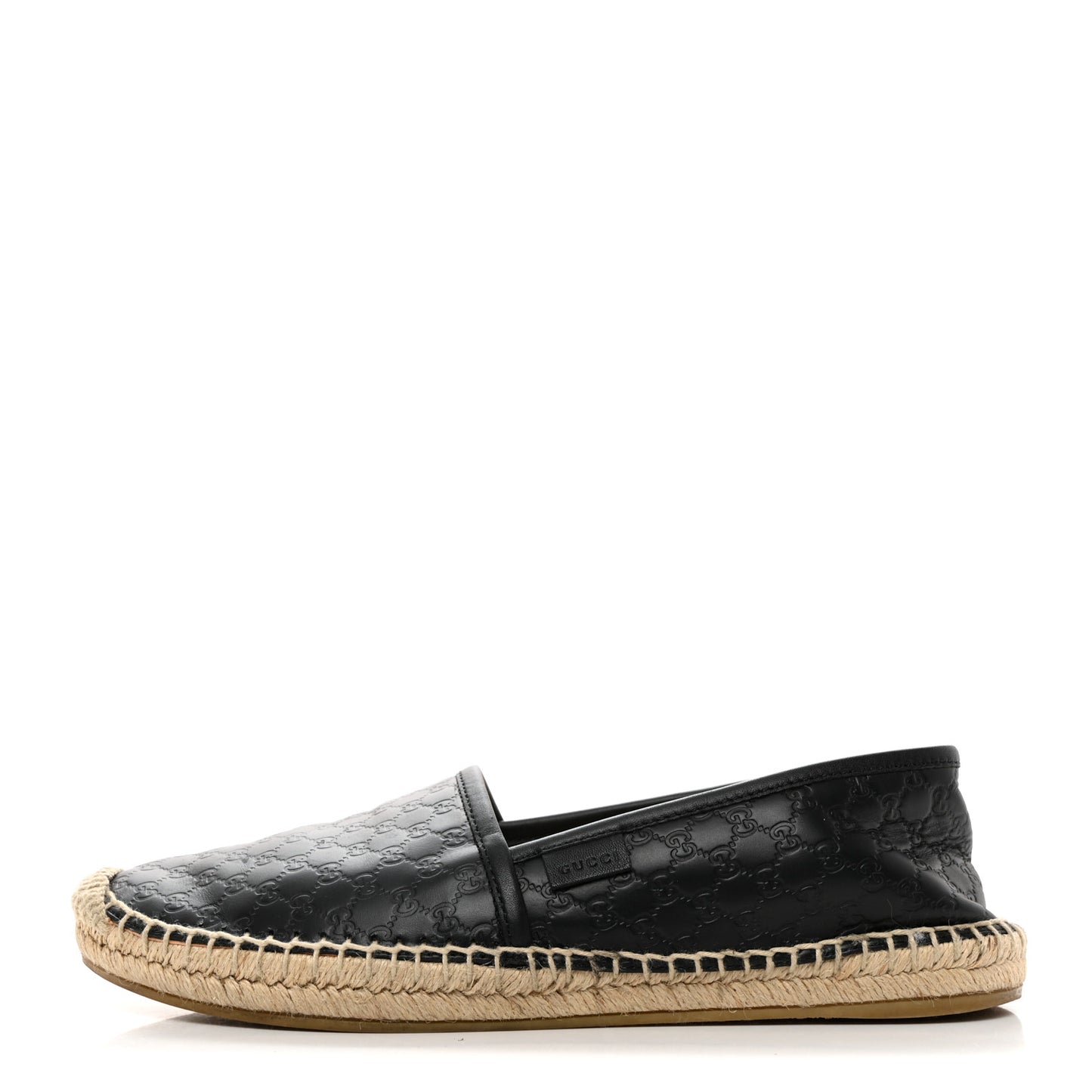 Microguccissima Signature Espadrilles 36 Black