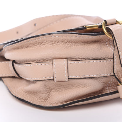 Chloe Calfskin Mini Marcie Round Crossbody Bag Blush Nude 9 of 14